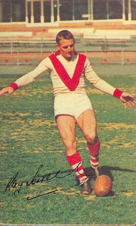 1965 Mobil Footy Photos WAFL #35 Ray Sorrell Front